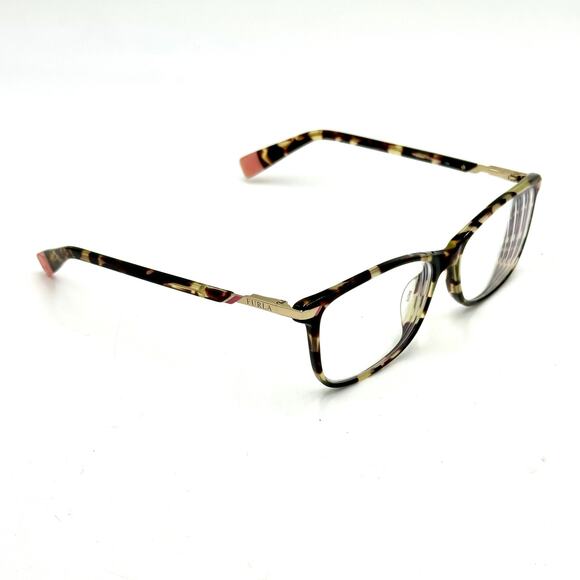 FURLA VFU434K COL.0909 Brown Tortoise/Pink Eyeglasses FRAMES ONLY 53-15-135 (B6) - Picture 2 of 7